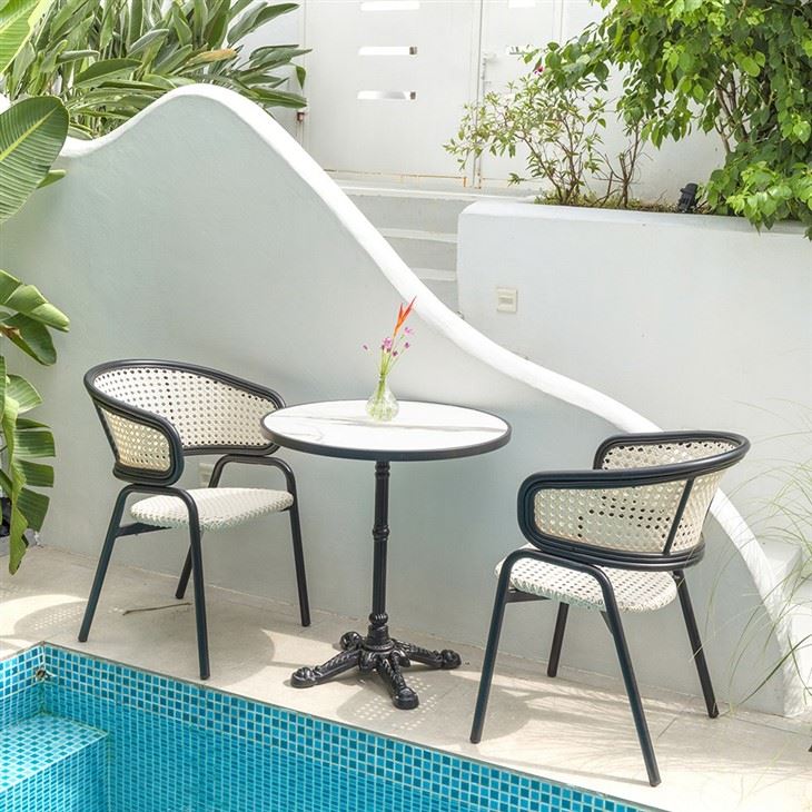 Rattan Wicker Modern Dining Chair