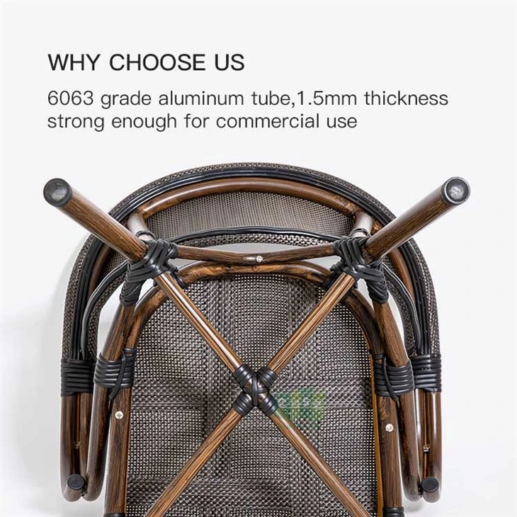 Outdoor Bistro Fabric Chairs Classical Type best
